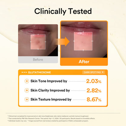 Abib Glutathiosome Dark Spot Pad Vita Touch 250ml/70ea - official Abib product image 3