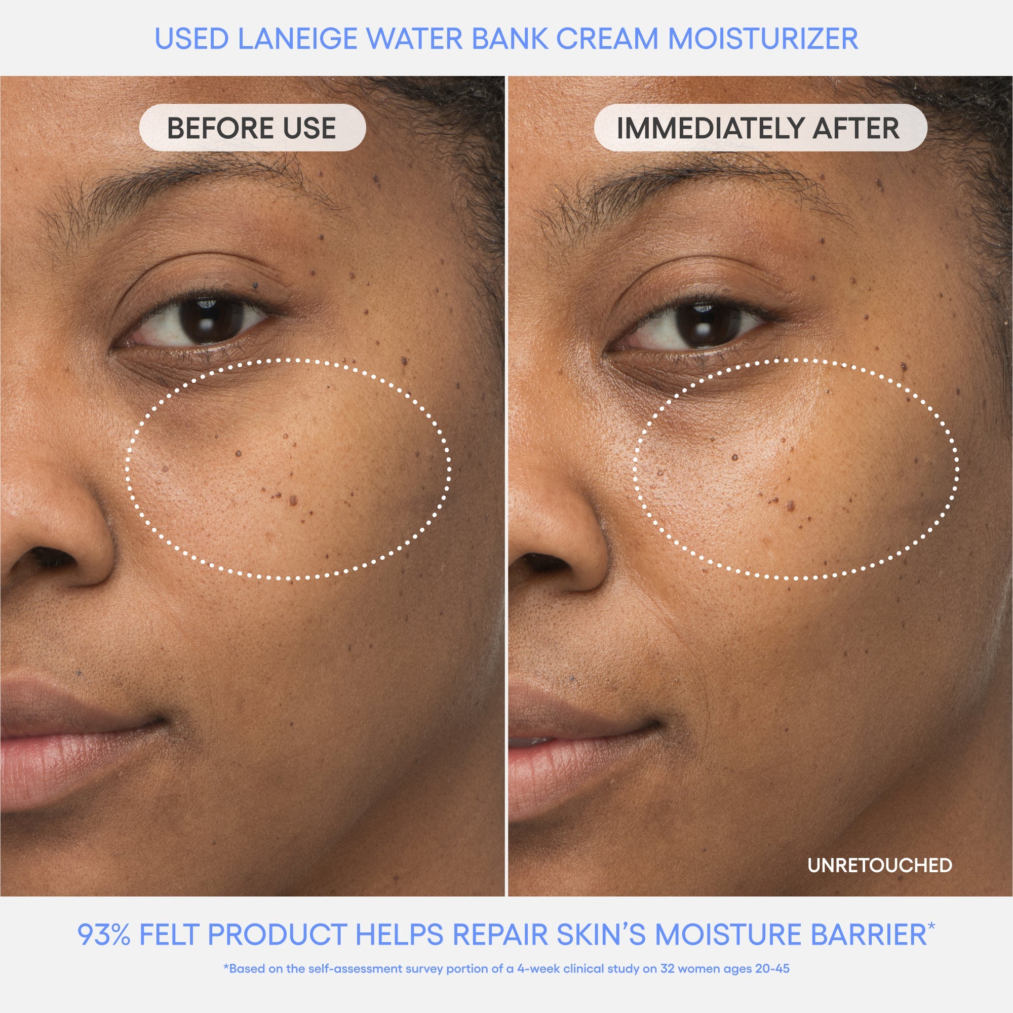 Laneige Water Bank Blue Hyaluronic Cream Moisturizer 50ml (for dry to normal skin) product image 4
