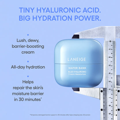 Laneige Water Bank Blue Hyaluronic Cream Moisturizer 50ml (for dry to normal skin) product image 5