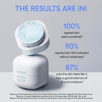 Laneige Water Bank Blue Hyaluronic Gel Cream 50ml (Combination, Oily) product image 7