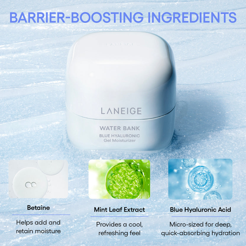 Laneige Water Bank Blue Hyaluronic Gel Cream 50ml (Combination, Oily) product image 2