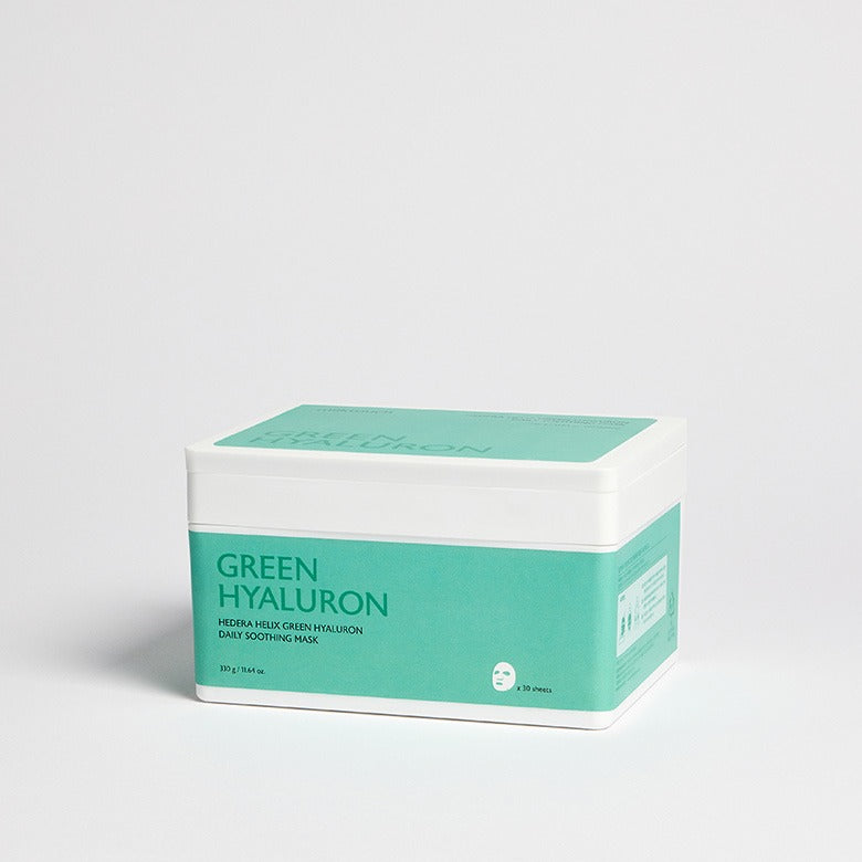 Milktouch Hedera Helix Green Hyaluron Daily Soothing Mask 30 pcs product image 2