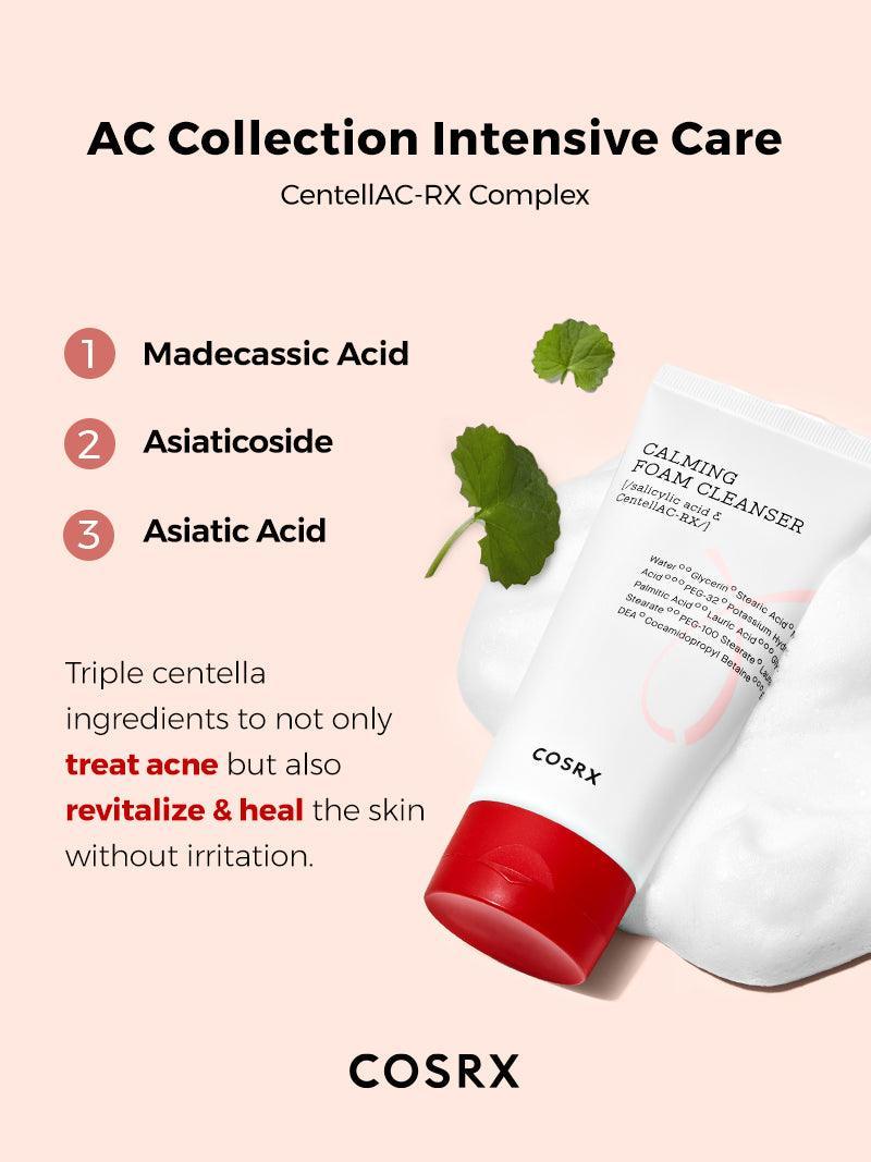 COSRX AC Collection Calming Foam Cleanser 150ml — product detail image 3
