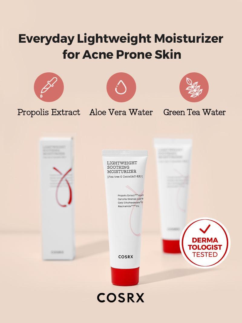 COSRX AC Collection Lightweight Soothing Moisturizer 80ml — product detail image 2