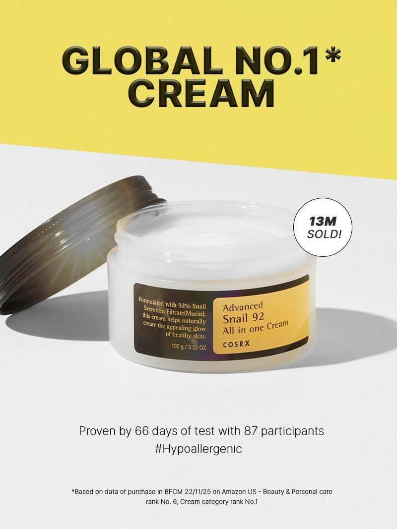 COSRX Advanced Snail 92 All in one Cream 100ml — product detail image 3