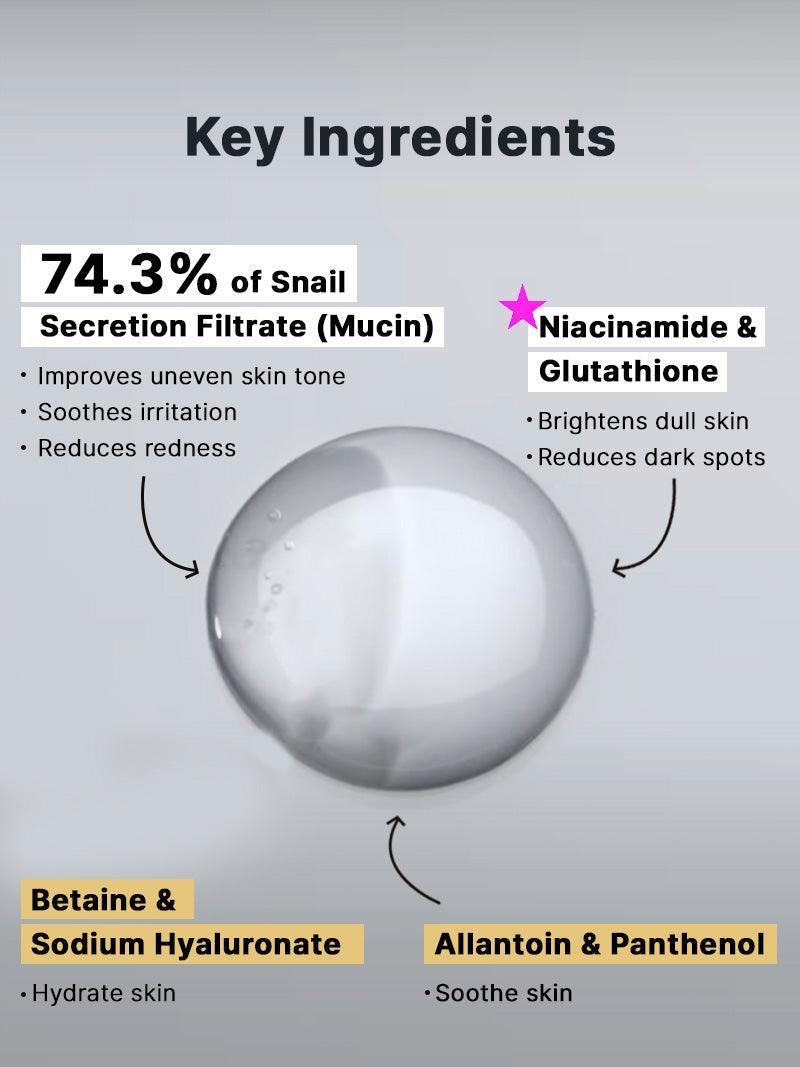 COSRX Advanced Snail Radiance Dual Essence 80ml — product detail image 4