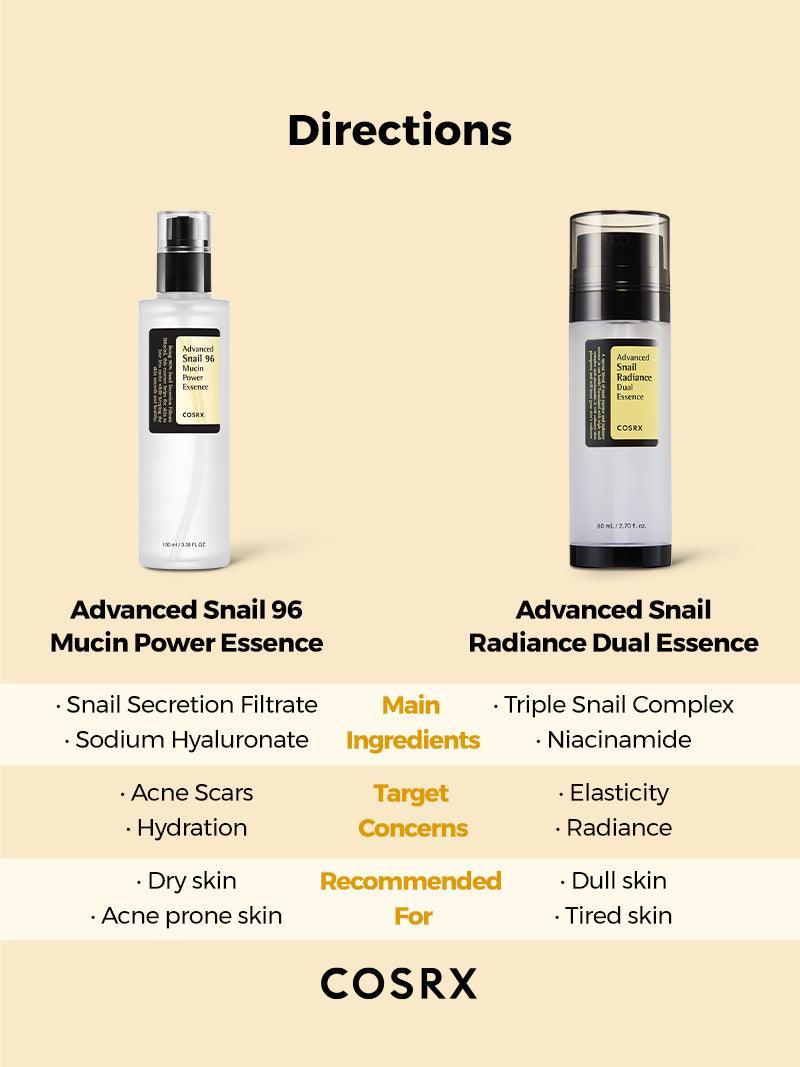COSRX Advanced Snail Radiance Dual Essence 80ml — product detail image 8