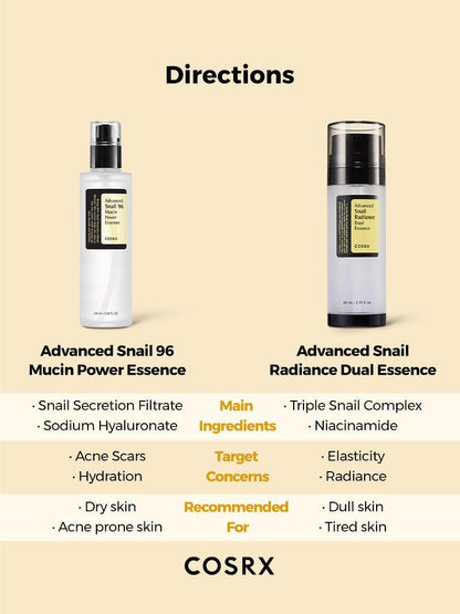 COSRX Advanced Snail Radiance Dual Essence 80ml — product detail image 8