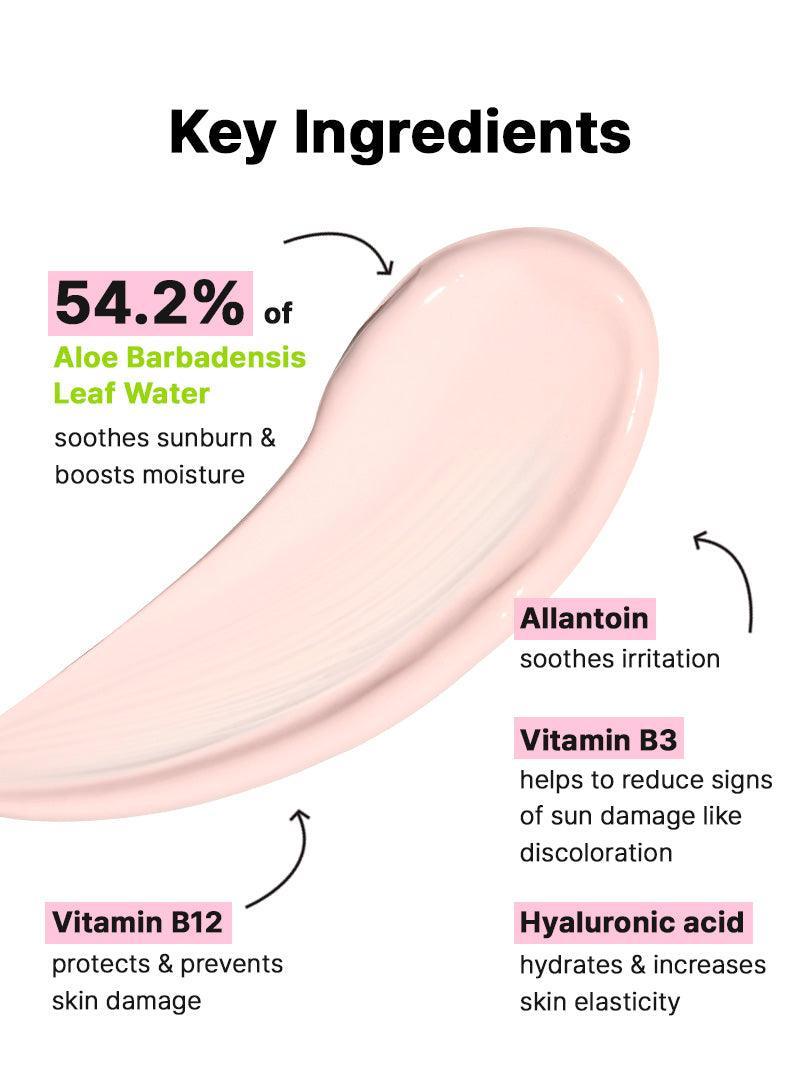 COSRX Aloe 54.2 Aqua Tone-up Sunscreen 50ml — product detail image 4