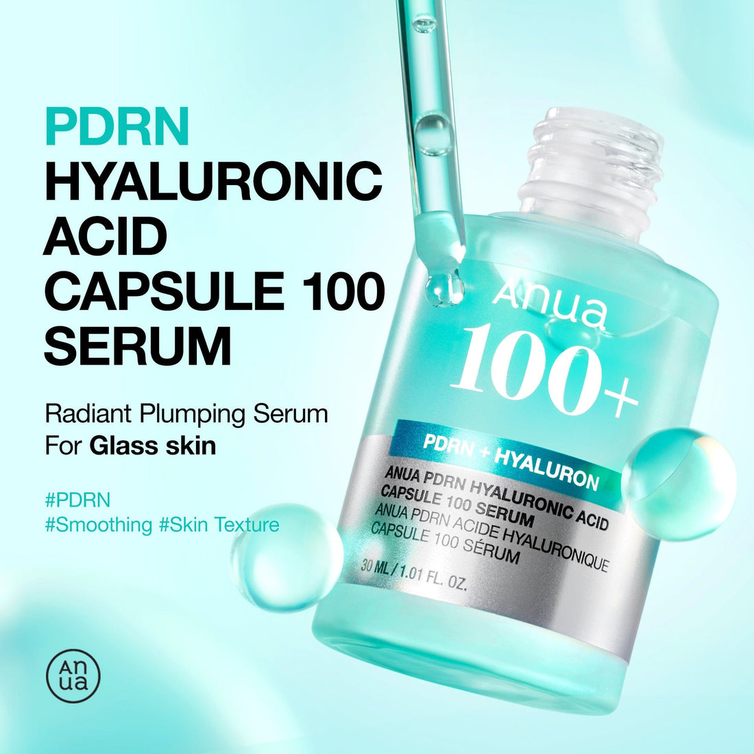 Anua PDRN Hyaluronic Capsule 100 Serum 30ml - official ANUA product image 2