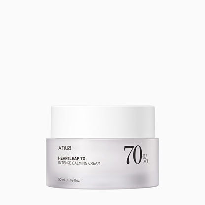 Anua HEARTLEAF 70% INTENSE CALMING CREAM 50ml - official ANUA product image 1