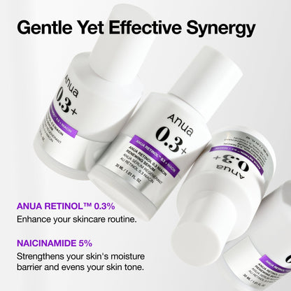 Anua Nano Retinol 0.3% Niacin Renewing Serum 30ml - official ANUA product image 3