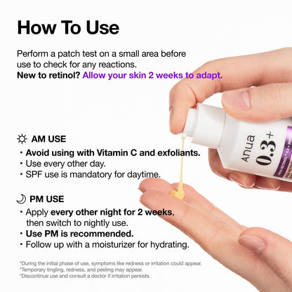 Anua Nano Retinol 0.3% Niacin Renewing Serum 30ml - official ANUA product image 7