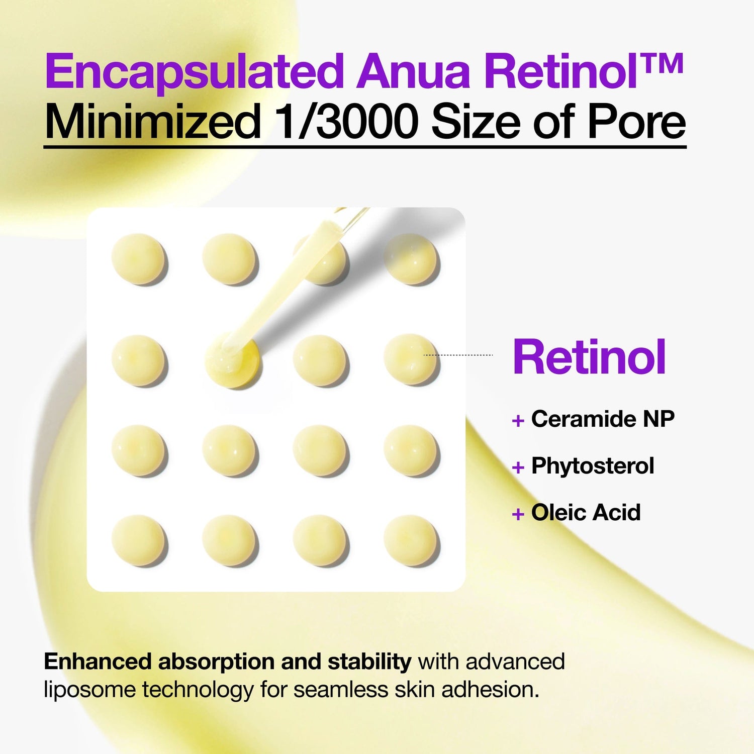 Anua Nano Retinol 0.3% Niacin Renewing Serum 30ml - official ANUA product image 5