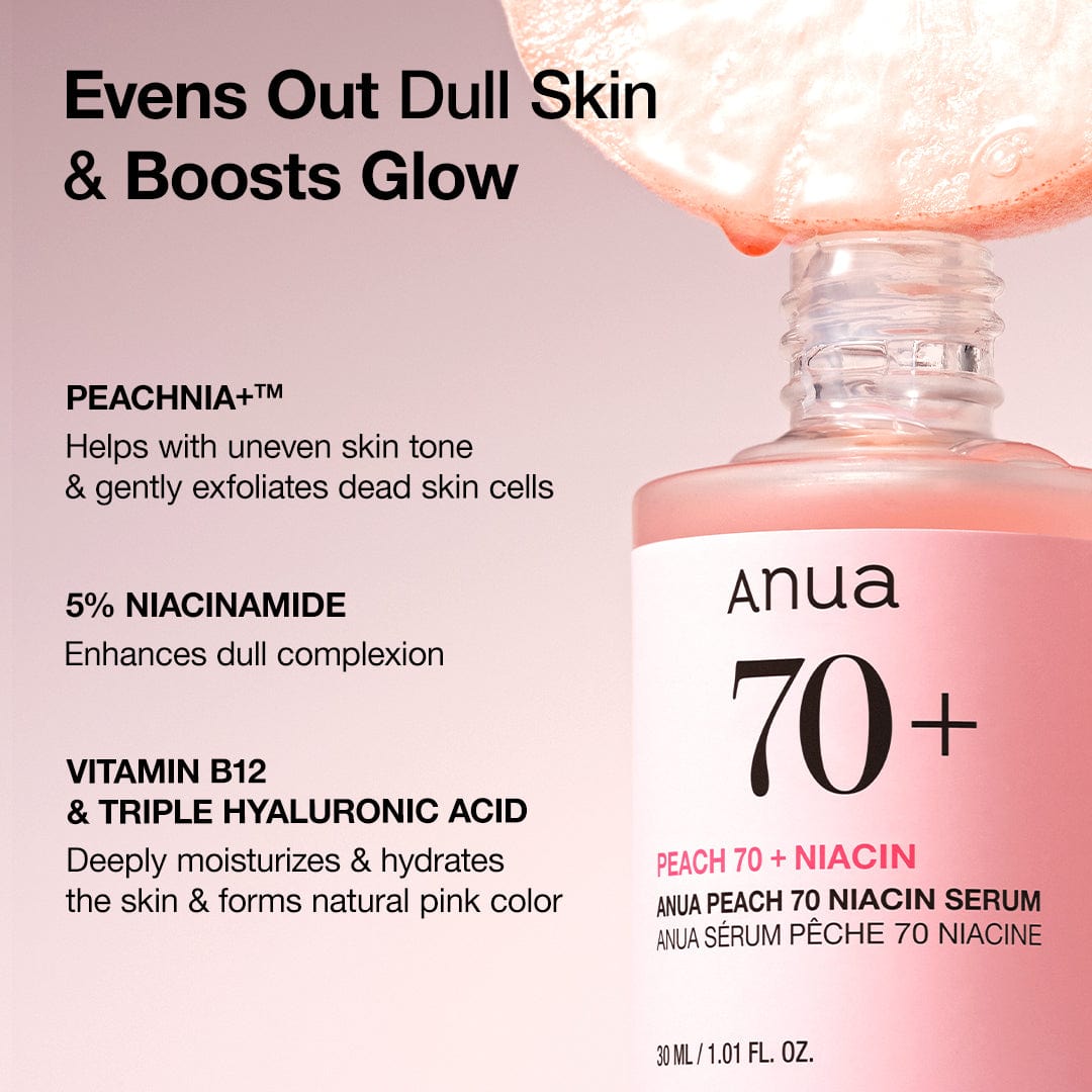 Anua PEACH 70% NIACINAMIDE SERUM 30ml - official ANUA product image 3
