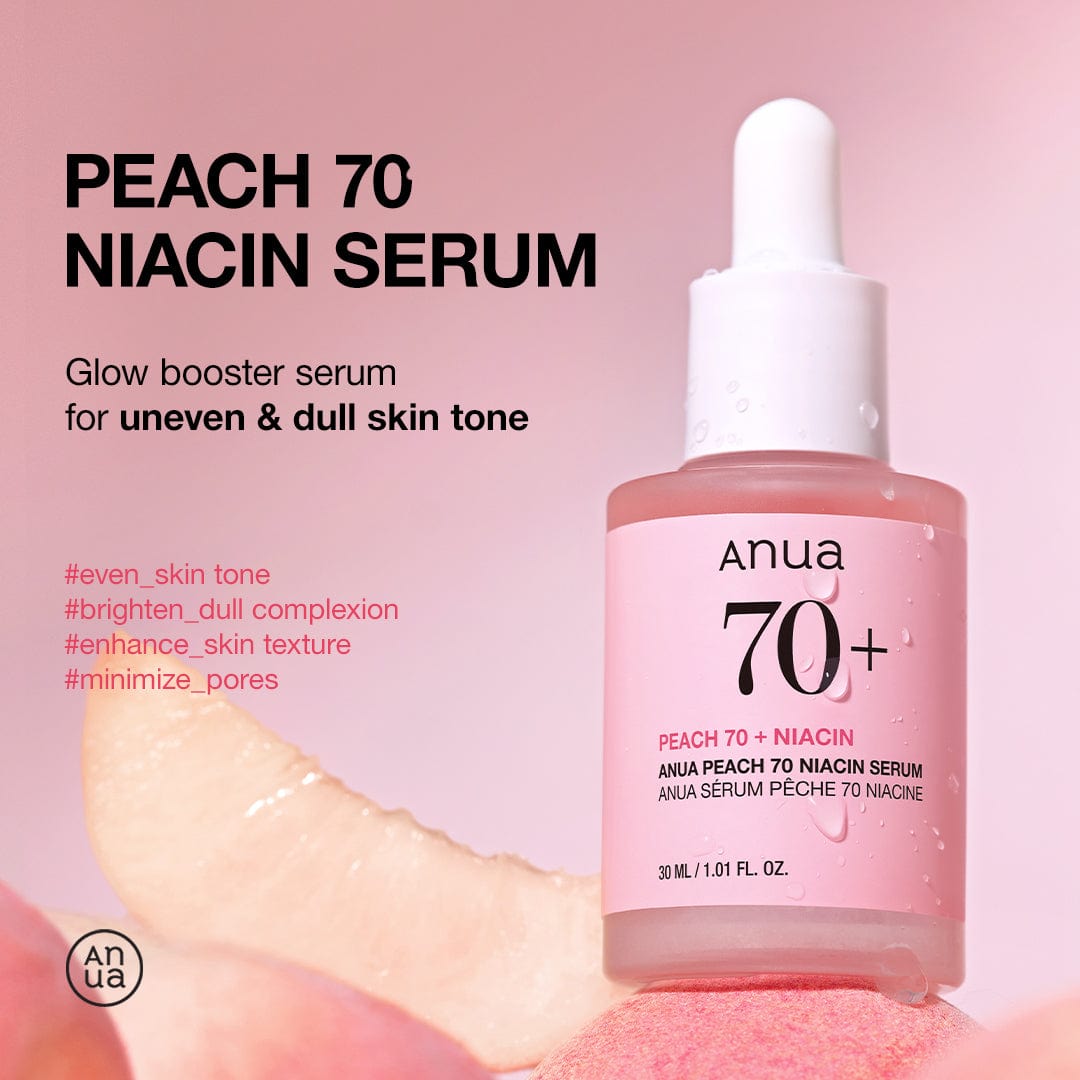 Anua PEACH 70% NIACINAMIDE SERUM 30ml - official ANUA product image 2