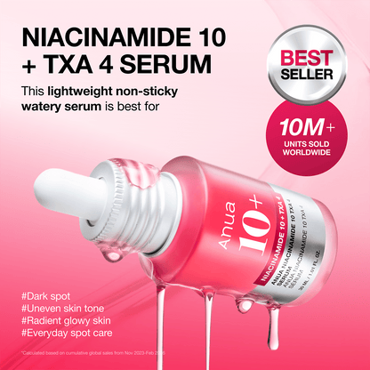 Anua NIACINAMIDE 10% + TXA 4% DARK SPOT CORRECTING SERUM 30ml - official ANUA product image 2