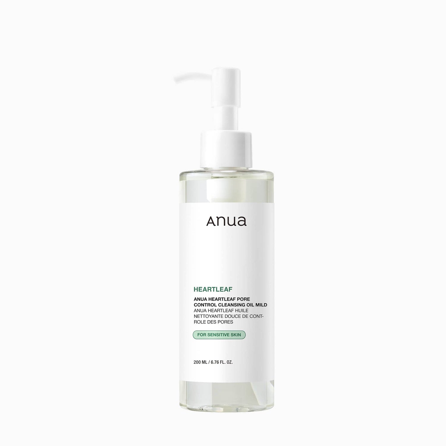 Anua Heartleaf Pore Control Cleansing Oil Mild 200ml - official ANUA product image 1
