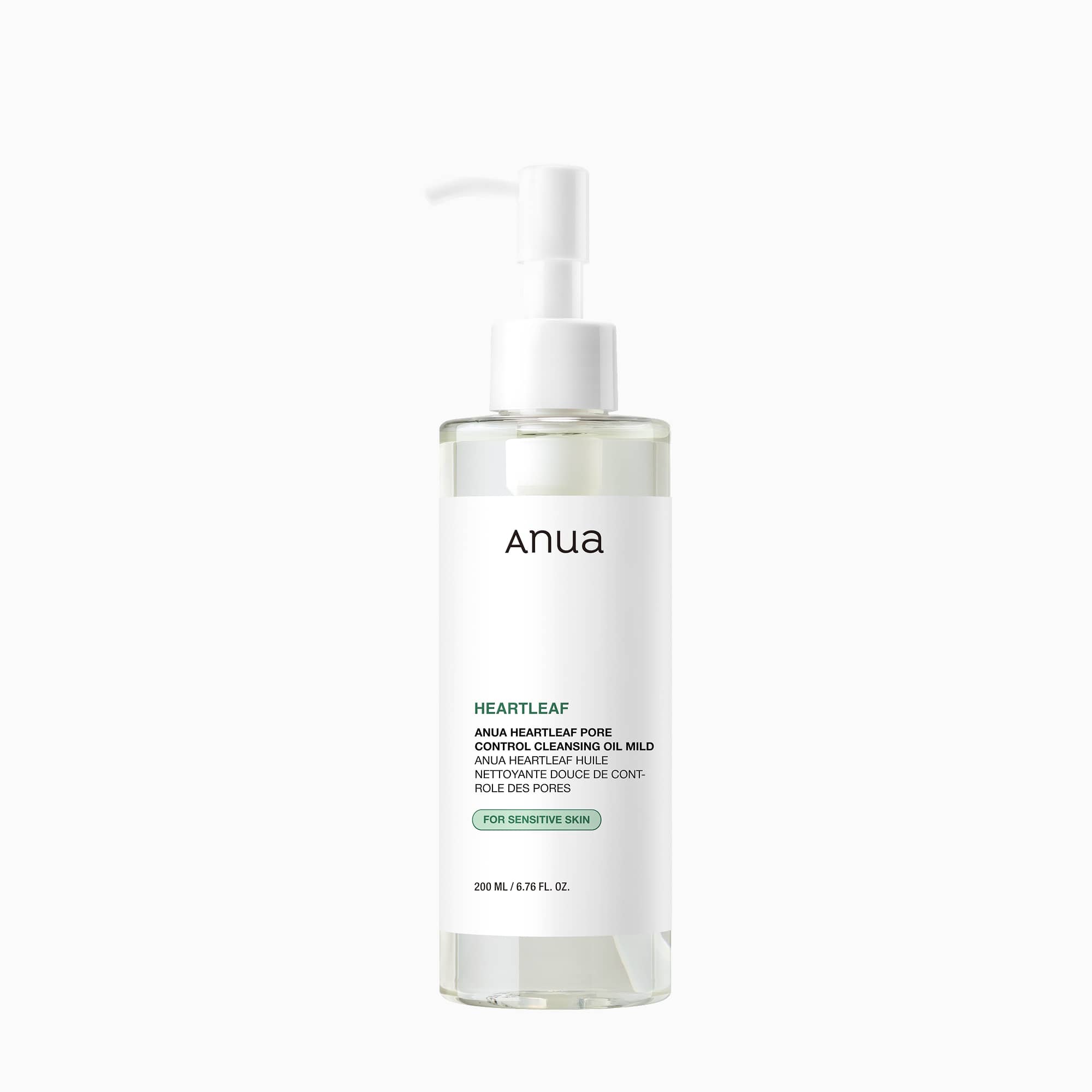 Anua Heartleaf Pore Control Cleansing Oil Mild 200ml - official ANUA product image 1