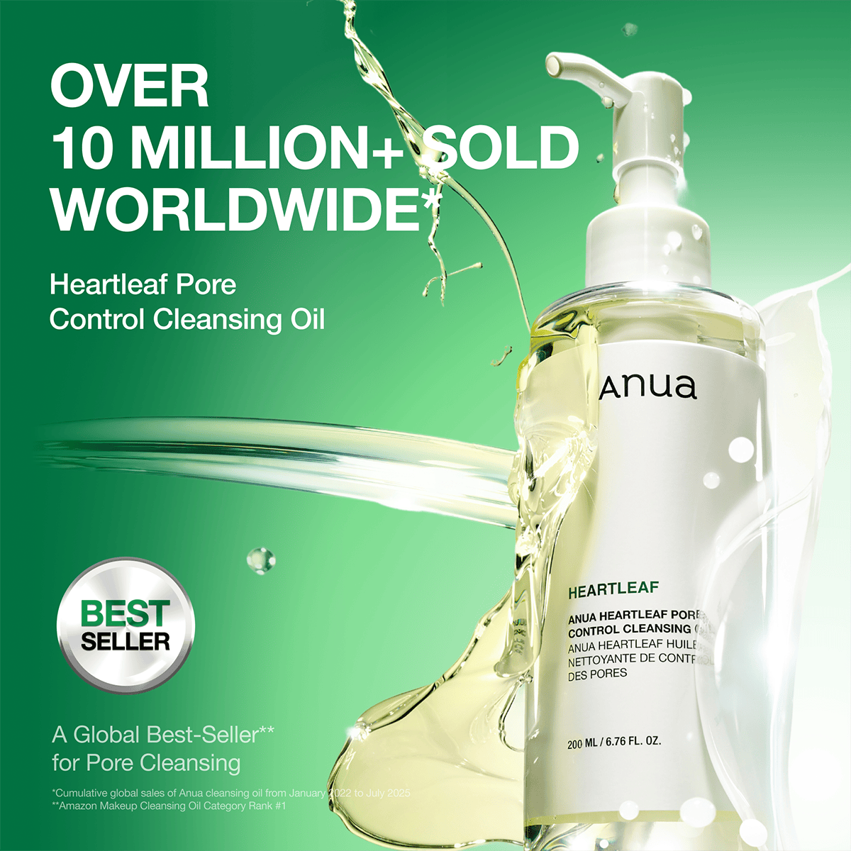 Anua HEARTLEAF PORE CONTROL CLEANSING OIL 200ml - official ANUA product image 3