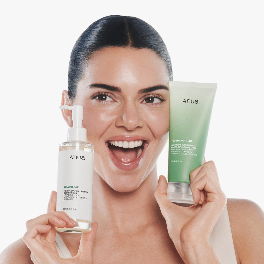 Anua HEARTLEAF QUERCETINOL PORE DEEP CLEANSING FOAM 150ML - official ANUA product image 2