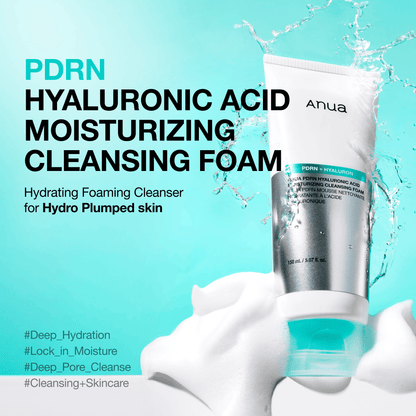 Anua Hyaluronic Acid Moisturizing Cleansing Foam 150ml - official ANUA product image 2