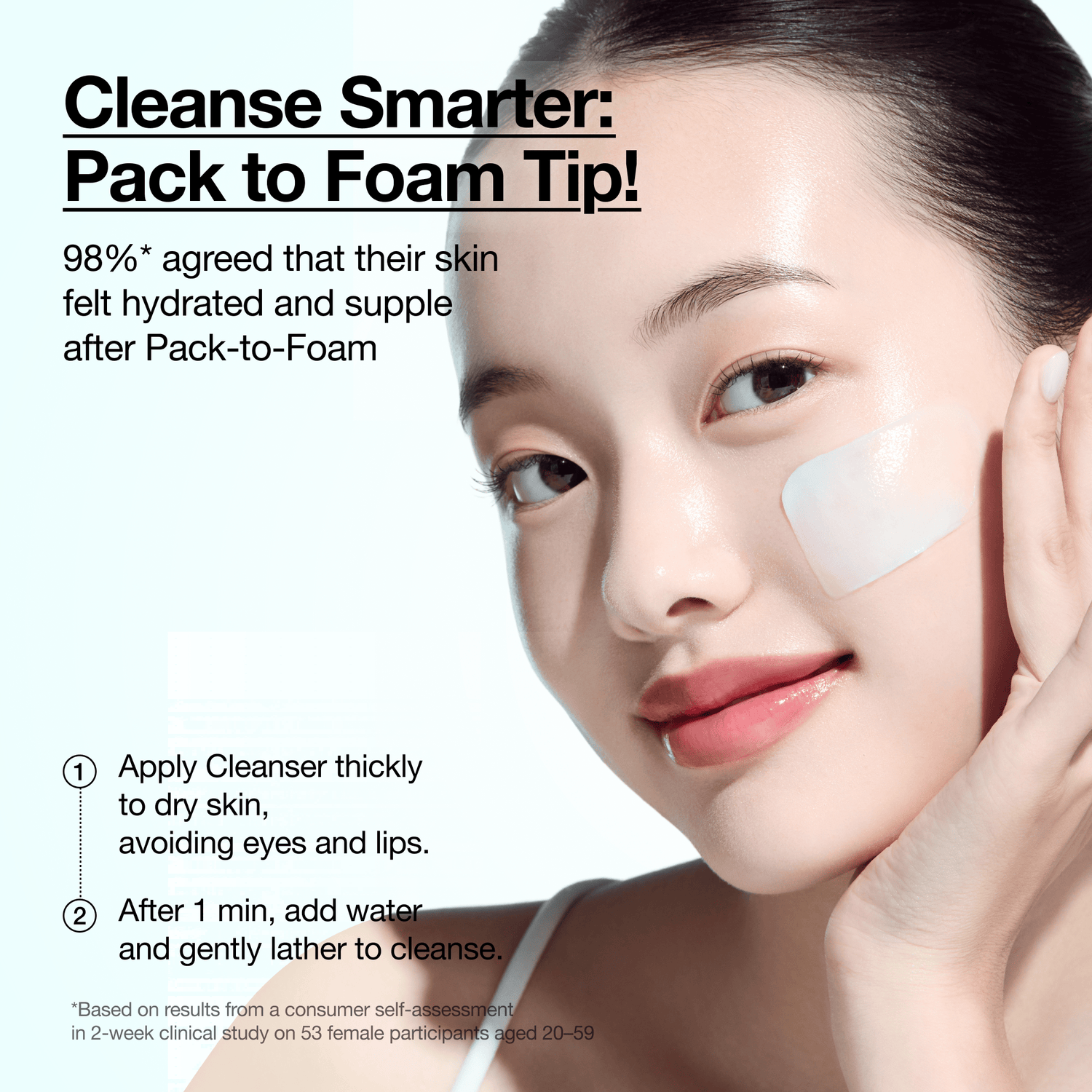 Anua Hyaluronic Acid Moisturizing Cleansing Foam 150ml - official ANUA product image 6