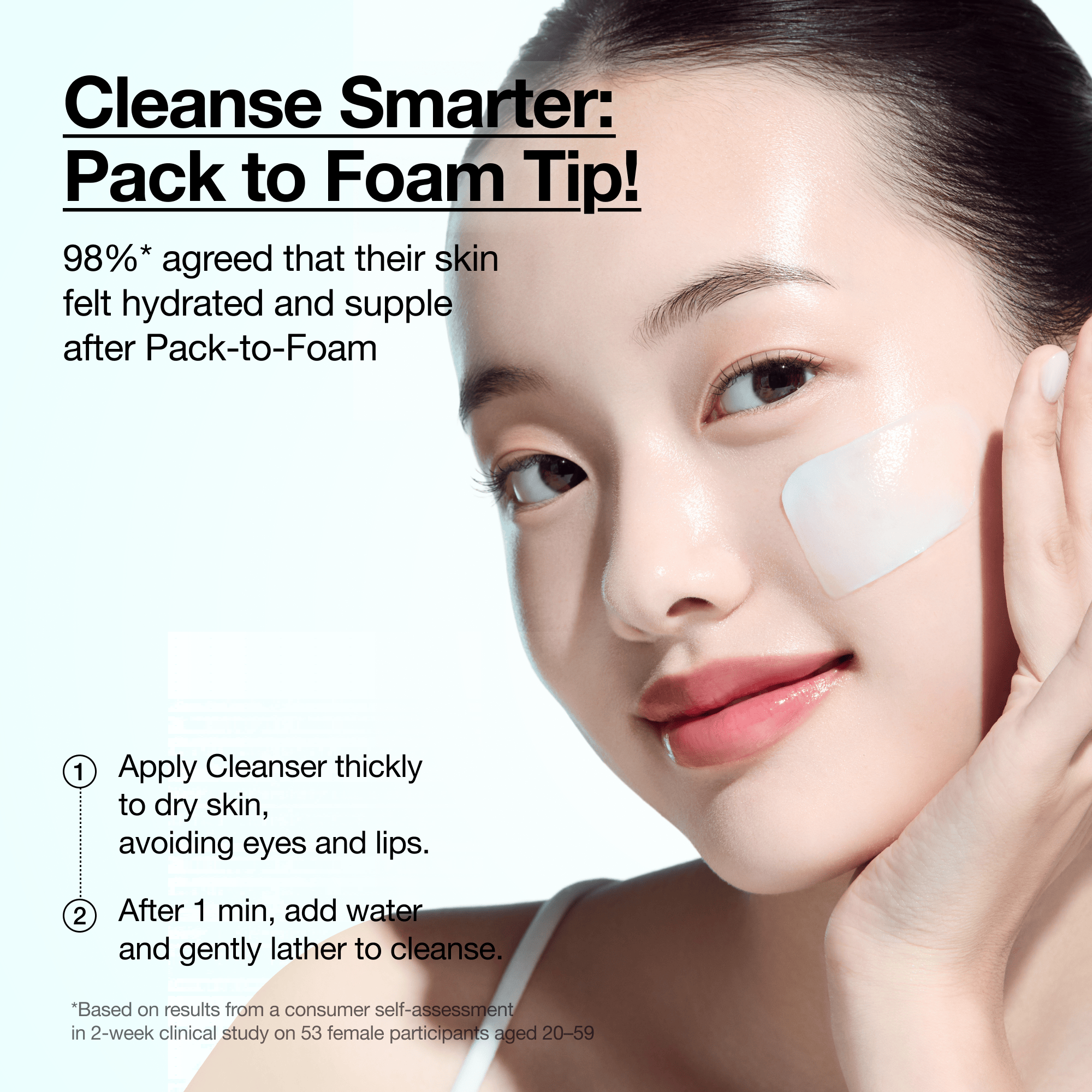Anua Hyaluronic Acid Moisturizing Cleansing Foam 150ml - official ANUA product image 6