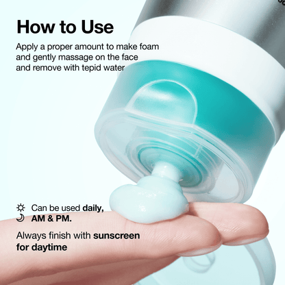 Anua Hyaluronic Acid Moisturizing Cleansing Foam 150ml - official ANUA product image 7