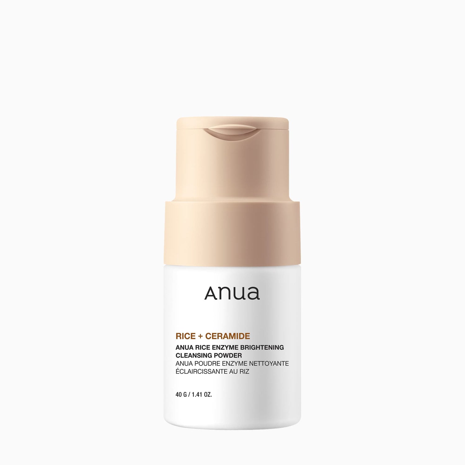 Anua RICE ENZYME BRIGHTENING CLEANSING POWDER 40g - official ANUA product image 1