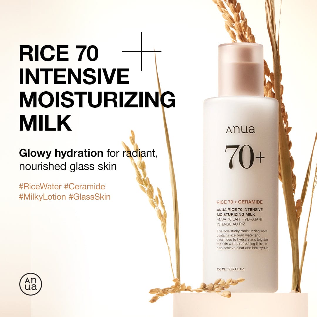 Anua RICE 70 INTENSIVE MOISTURIZING MILK 150ml - official ANUA product image 2
