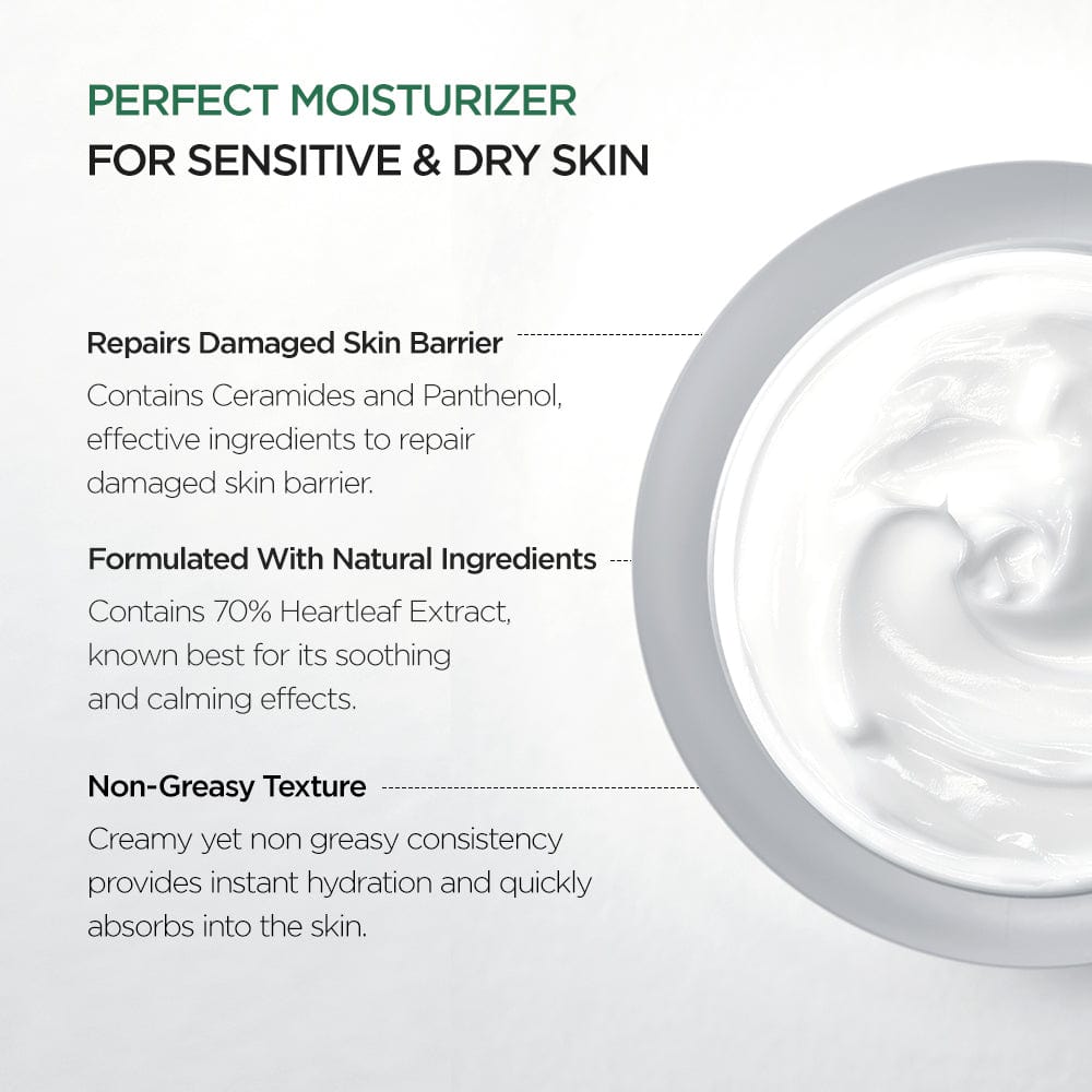 Anua HEARTLEAF 70% INTENSE CALMING CREAM 50ml - official ANUA product image 3