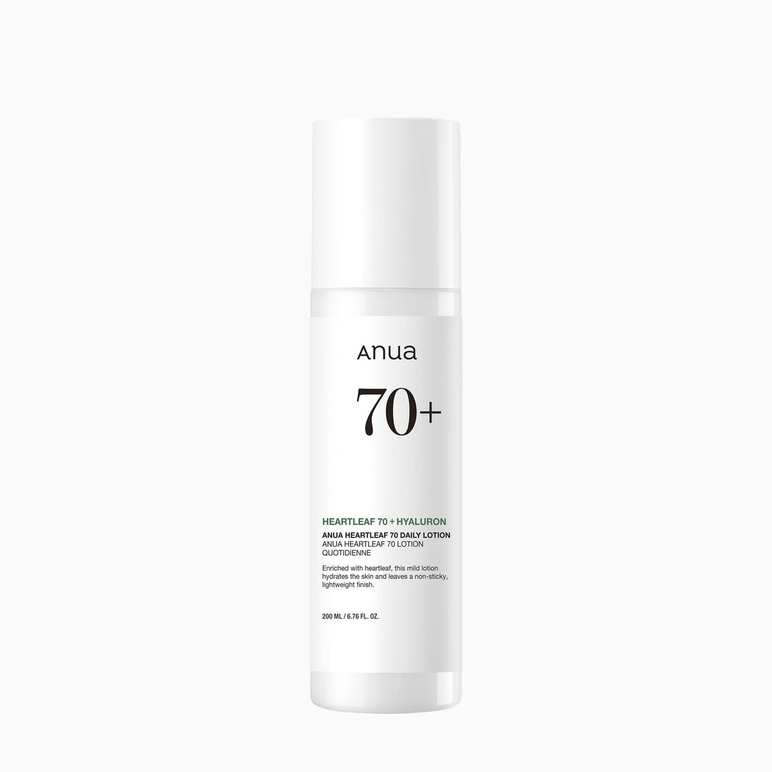 Anua Heartleaf 70% Daily Lotion 200ml - official ANUA product image 1