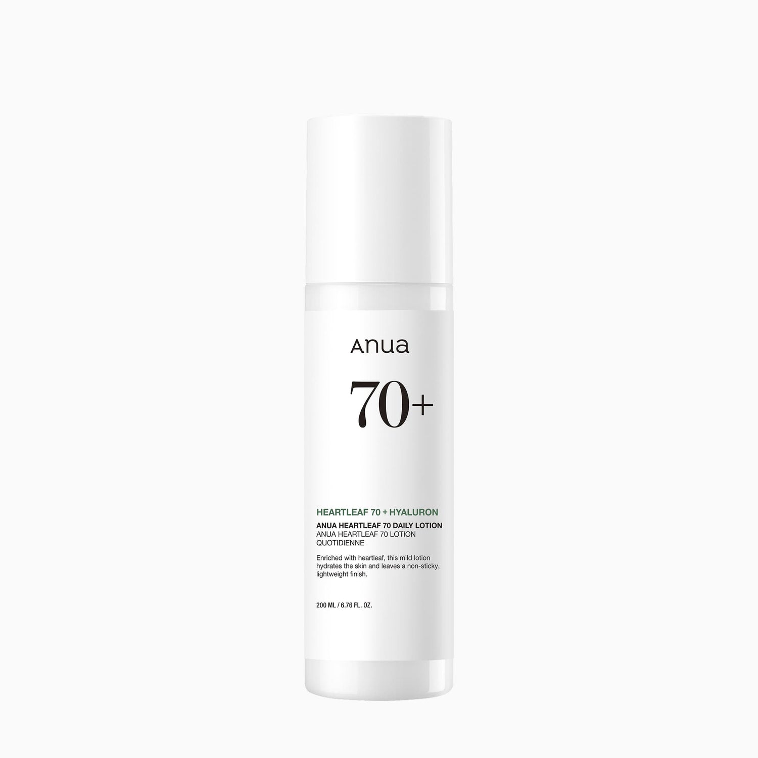 Anua Heartleaf 70% Daily Lotion 200ml - official ANUA product image 1