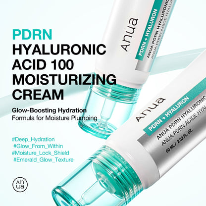 Anua PDRN Hyaluronic Acid 100 Moisturizing Cream 60ml - official ANUA product image 3
