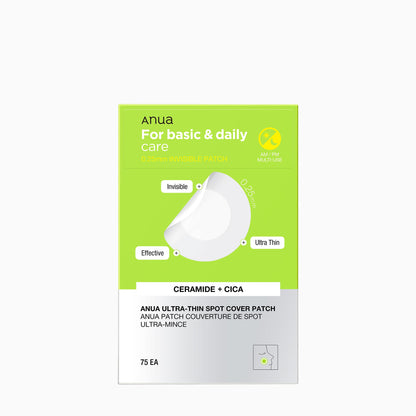Anua Ultra Thin Spot Cover Patch 75ea - official ANUA product image 1