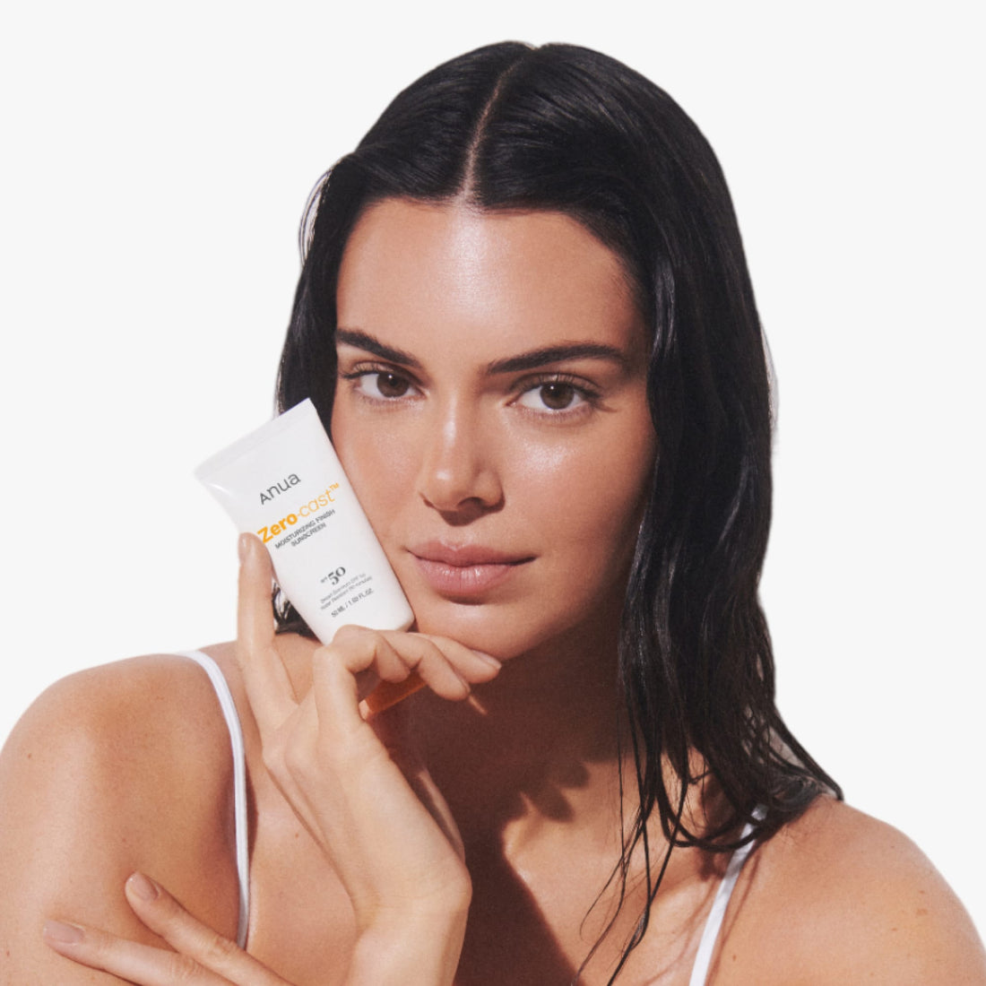 ANUA Zero-cast Moisturizing Finish Sunscreen 50ml - official ANUA product image 1