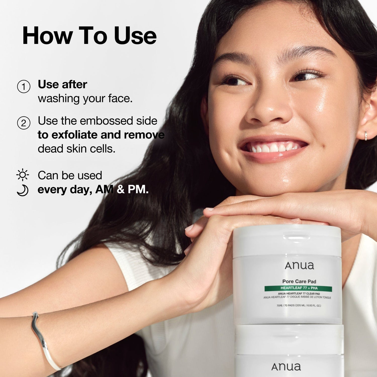 Anua Heartleaf 77% Clear Pad 70ea - official ANUA product image 6