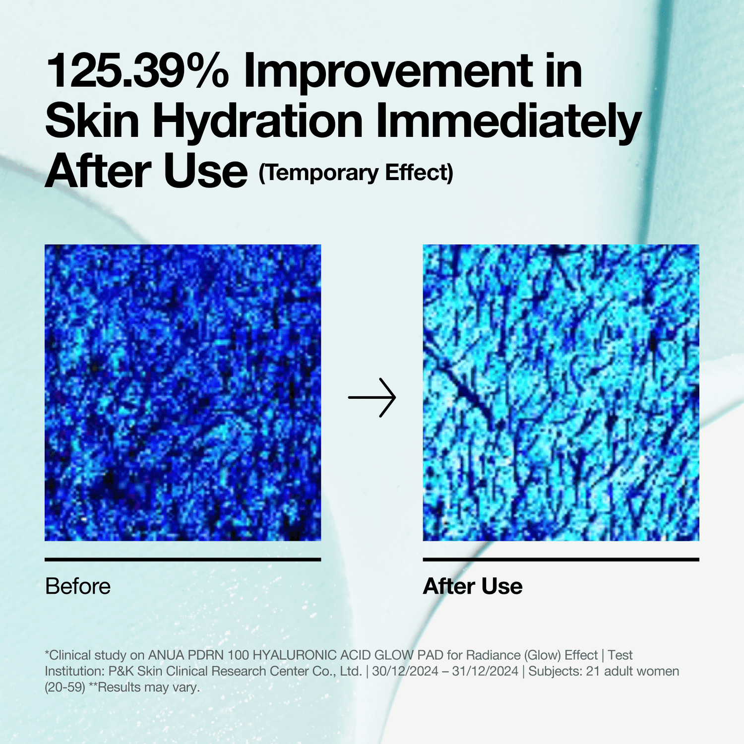 anua PDRN 100 Hyaluronic Acid Glow Pad 180ml 60ea - official ANUA product image 4