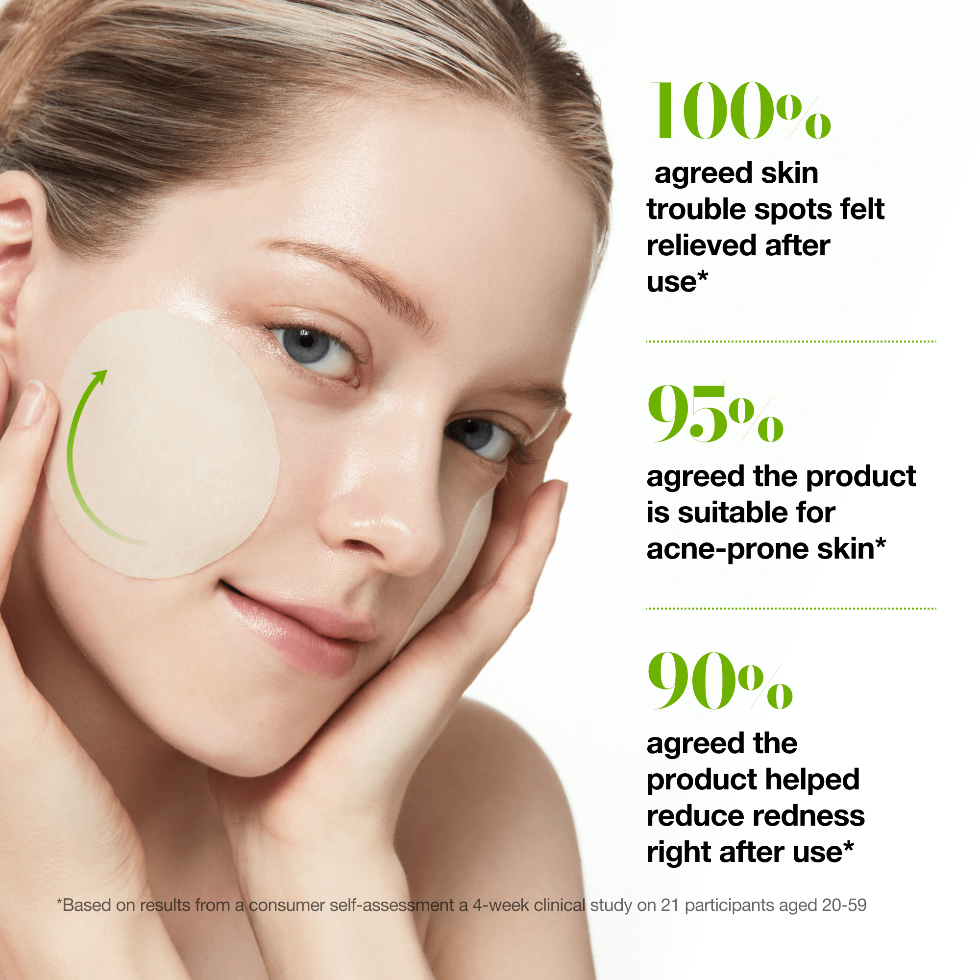 Anua Azelaic 10 Hyaluron Redness Soothing Pad 230ml 90ea - official ANUA product image 4