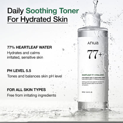 Anua Heartleaf 77% Soothing Toner 250ml - official ANUA product image 5