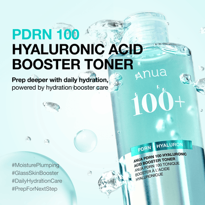 Anua PDRN 100 Hyaluronic Acid Booster Toner 250ml - official ANUA product image 2