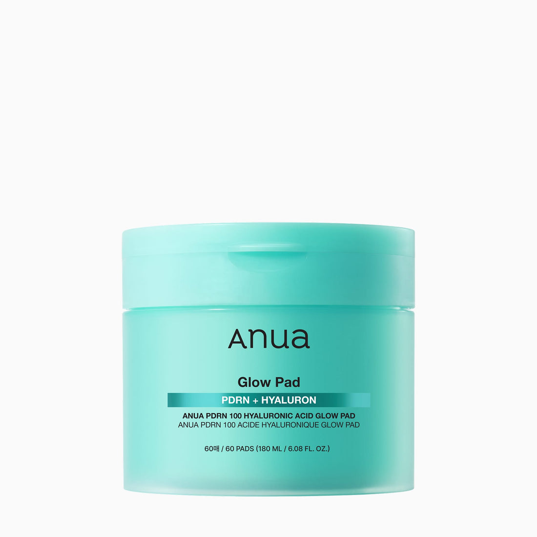 anua PDRN 100 Hyaluronic Acid Glow Pad 180ml 60ea - official ANUA product image 1