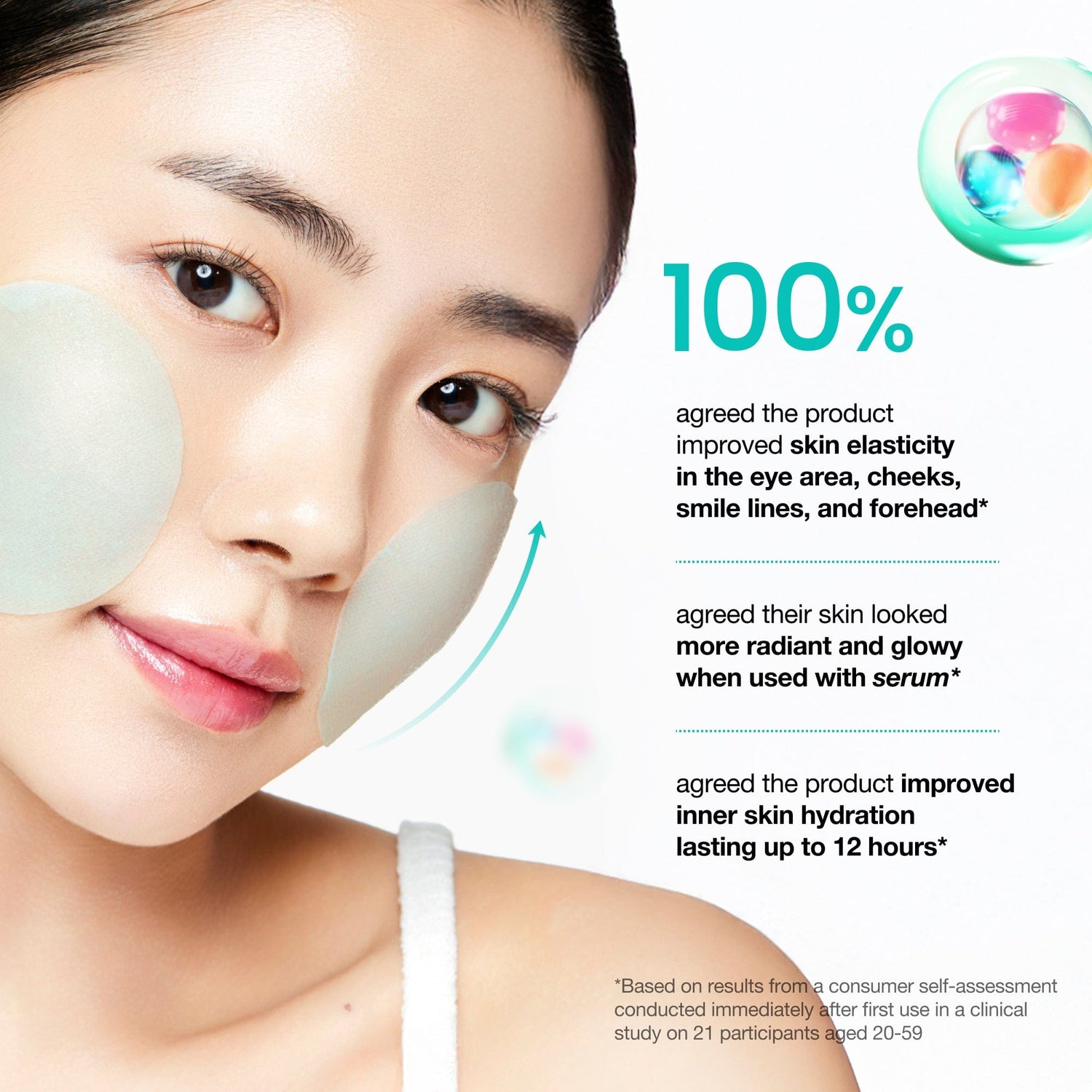 anua PDRN 100 Hyaluronic Acid Glow Pad 180ml 60ea - official ANUA product image 3