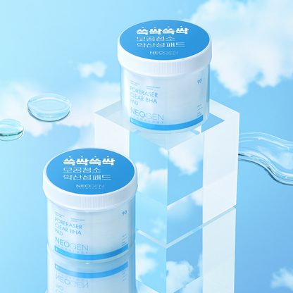 Neogen PoreRaser Clear BHA Pads 160ml (90 Pads) — Neogen official product image 7