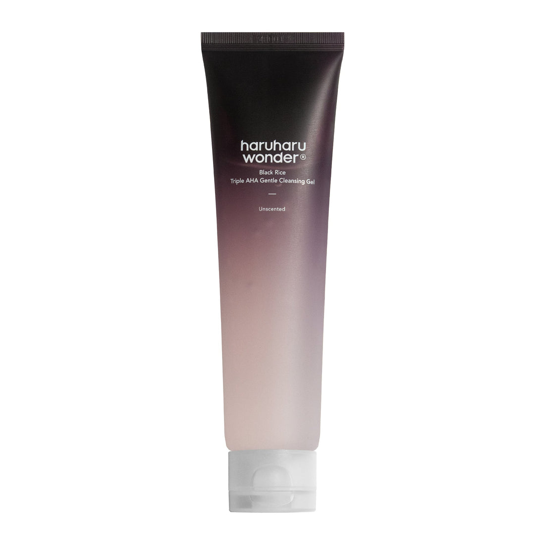 haruharuwonder Black Rice Triple AHA Gentle Cleansing Gel Unscented 100ml product image 2