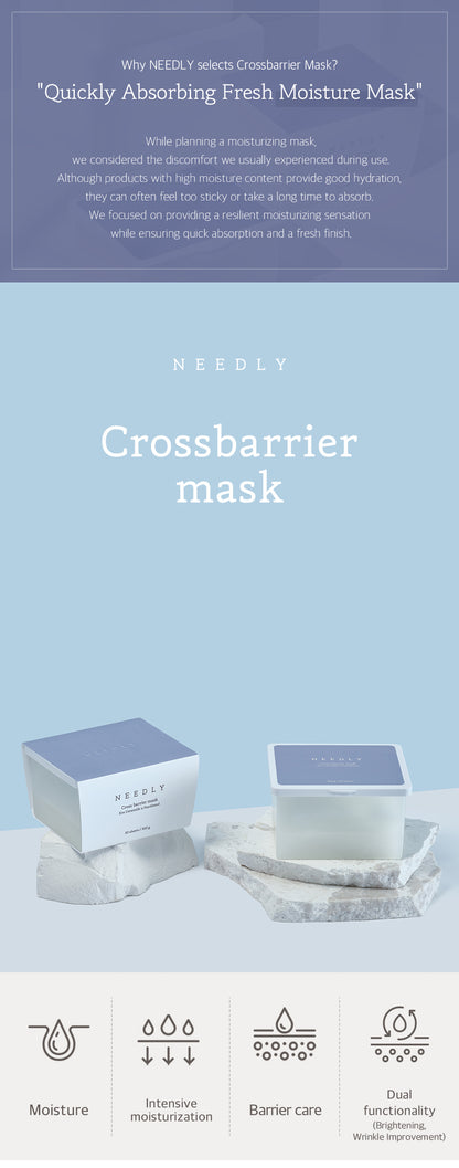 Needly Crossbarrier Mask 30 Sheets sheet mask image 3