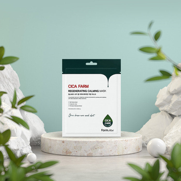 Cica Farm Regenerating Calming Mask 25ml*10pcs — product image 3