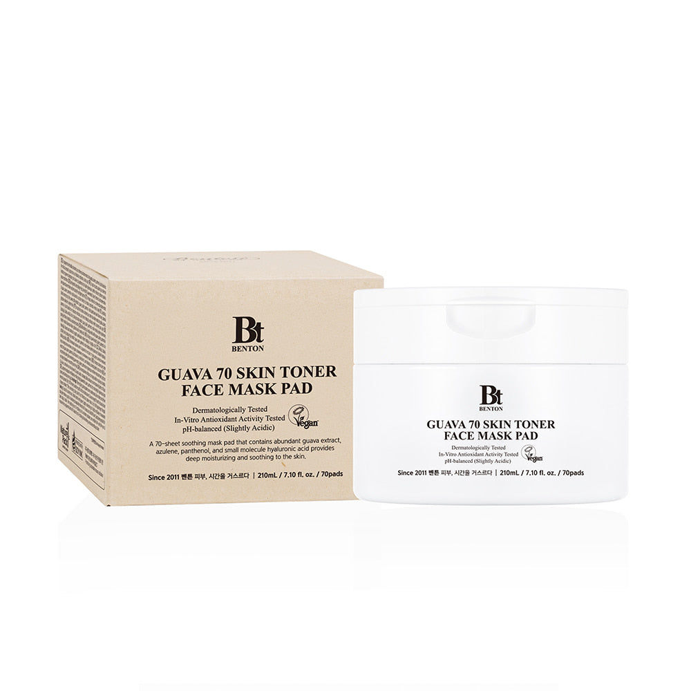 Benton Guava 70 Skin Toner Face Mask Pad 210ml / 70pcs product image 2