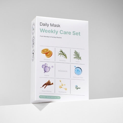 Mixsoon Daily Mask Weekly Care Set 20ml × 7 product image 3